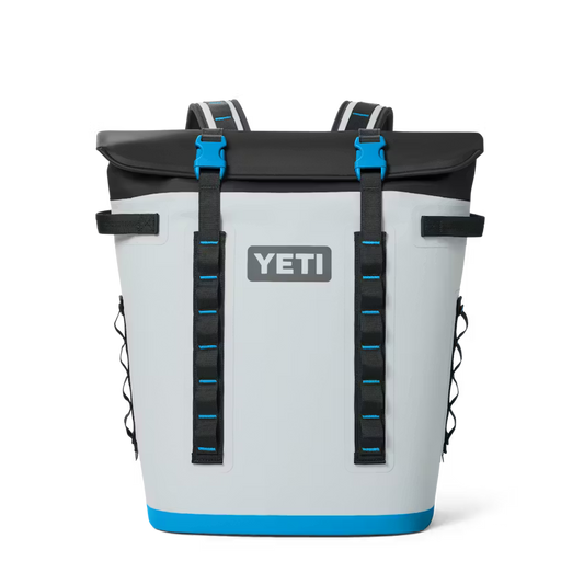 HOPPER® M20 SOFT BACKPACK COOLER FOG GRAY/BLUE | Yeti Market
