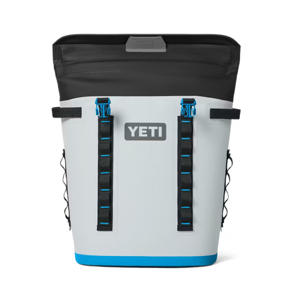 HOPPER® M20 SOFT BACKPACK COOLER FOG GRAY/BLUE | Yeti Market