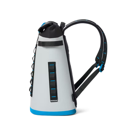 HOPPER® M20 SOFT BACKPACK COOLER FOG GRAY/BLUE | Yeti Market