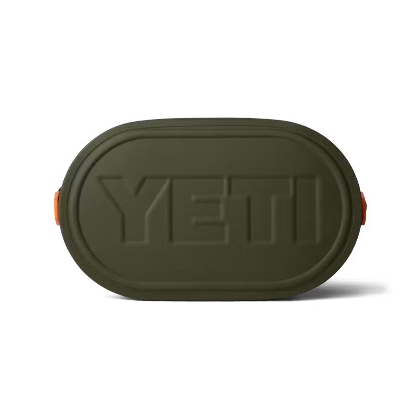 HIELERA SUAVE YETI HOPPER M30 SOFT COOLER - OLIVE/KING CRAB ORANGE