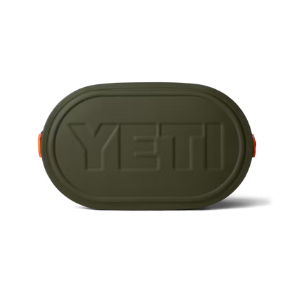 HIELERA SUAVE YETI HOPPER M30 SOFT BACKPACK COOLER OLIVE/KING CRAB ORANGE | Yeti Marke