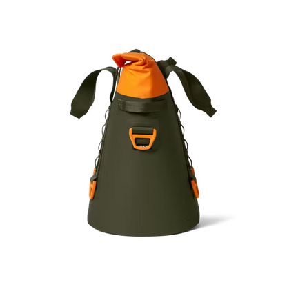 HIELERA SUAVE YETI HOPPER M30 SOFT BACKPACK COOLER OLIVE/KING CRAB ORANGE | Yeti Marke