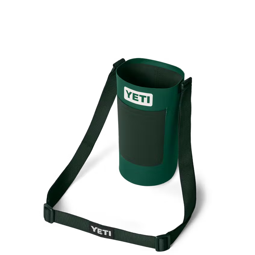 YETI BOTTLE SLING LARGE - BLACK FOREST GREEN