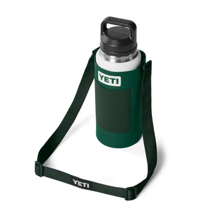 YETI BOTTLE SLING LARGE - BLACK FOREST GREEN