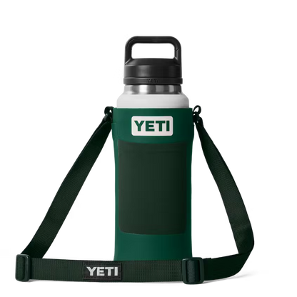 YETI BOTTLE SLING LARGE - BLACK FOREST GREEN