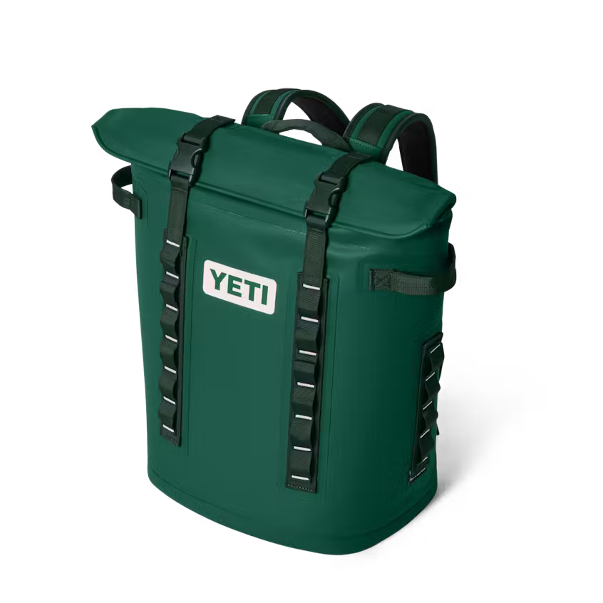 HOPPER® M20 SOFT BACKPACK COOLER BLACK FOREST GREEN