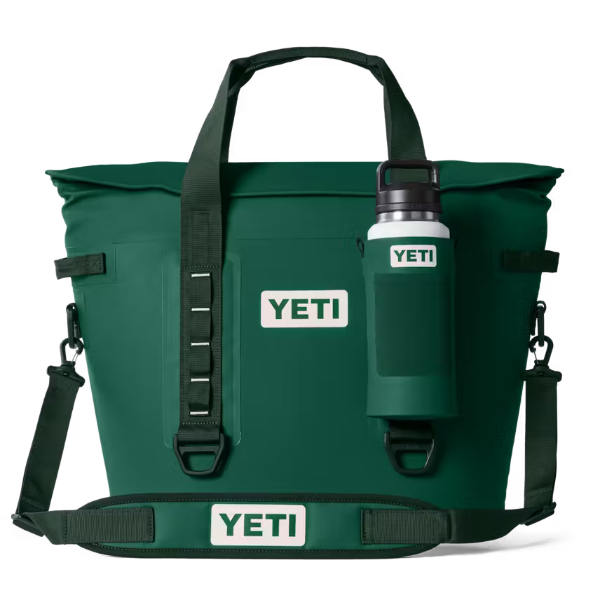 YETI BOTTLE SLING LARGE - BLACK FOREST GREEN