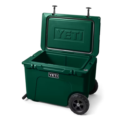 HIELERA RIGIDA YETI TUNDRA HAUL WHEELED COOLER - BLACK FOREST GREEN