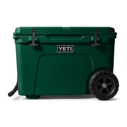HIELERA RIGIDA YETI TUNDRA HAUL WHEELED COOLER - BLACK FOREST GREEN