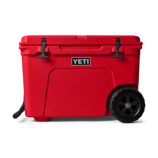TUNDRA® HAUL WHEELED COOLER RESCUE RED