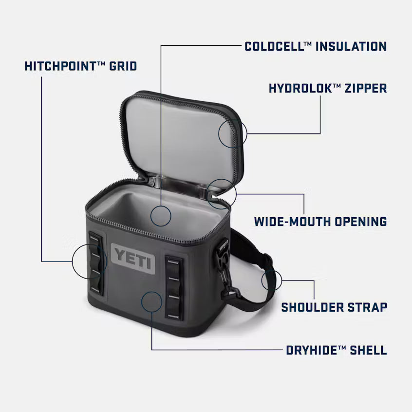 HOPPER FLIP® 8 SOFT COOLER AZUL MARINO