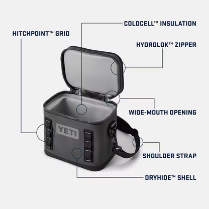 HOPPER FLIP® 8 SOFT COOLER AZUL MARINO