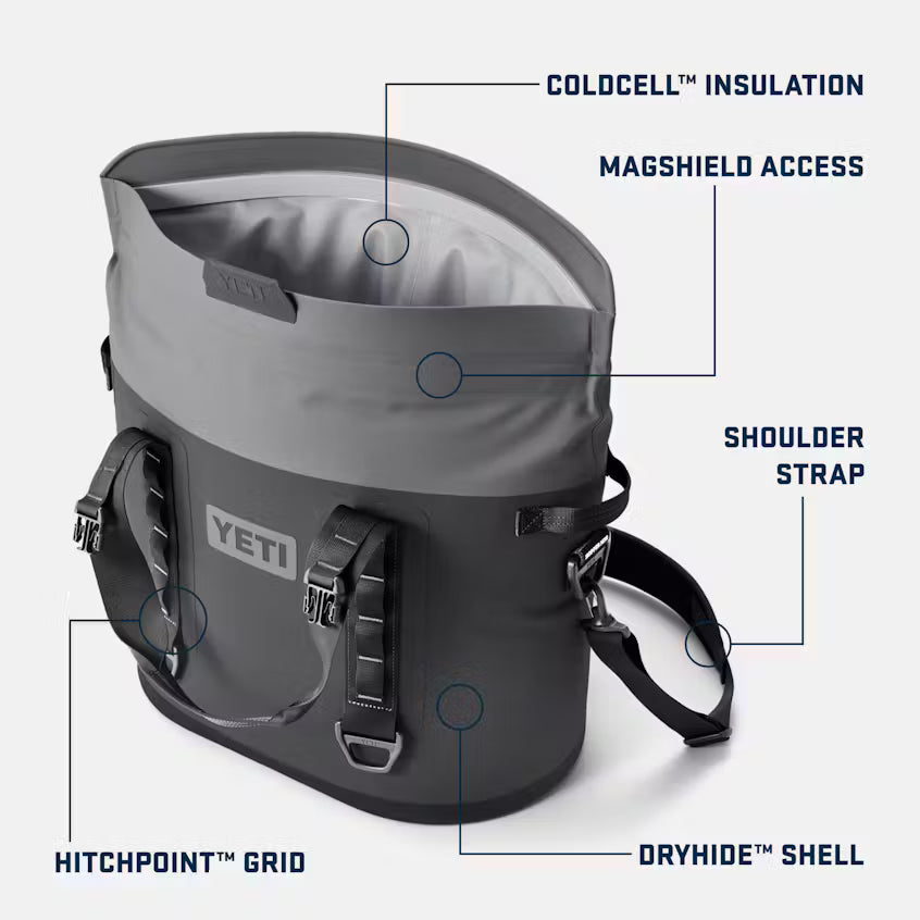 HOPPER® M30 SOFT COOLER  CHARCOAL