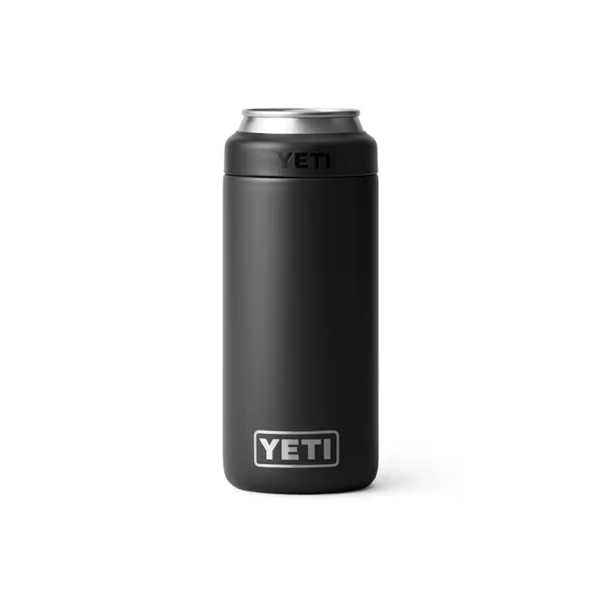 RAMBLER® 12 OZ COLSTER® SLIM CAN COOLER NEGRO | Yeti Market