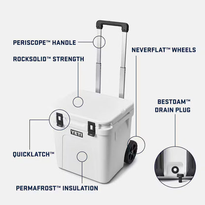 ROADIE® 48 WHEELED COOLER BLANCO