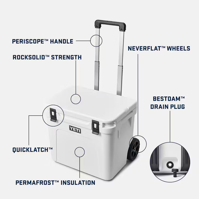 ROADIE® 60 WHEELED COOLER AZUL MARINO