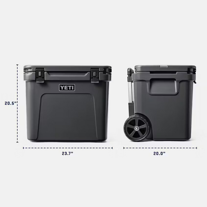 ROADIE® 60 WHEELED COOLER CHARCOAL