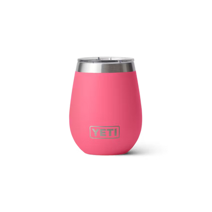 RAMBLER® 10 OZ WINE TUMBLER TROPICAL PINK | Yeti Market