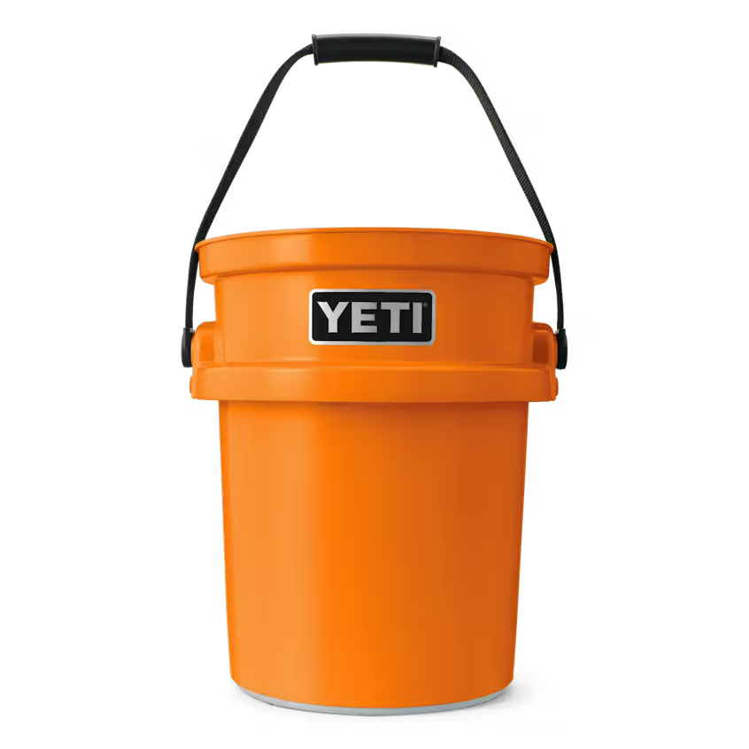 YETI CUBETA LOADOUT 5-GALLON BUCKET - KING CRAB ORANGE