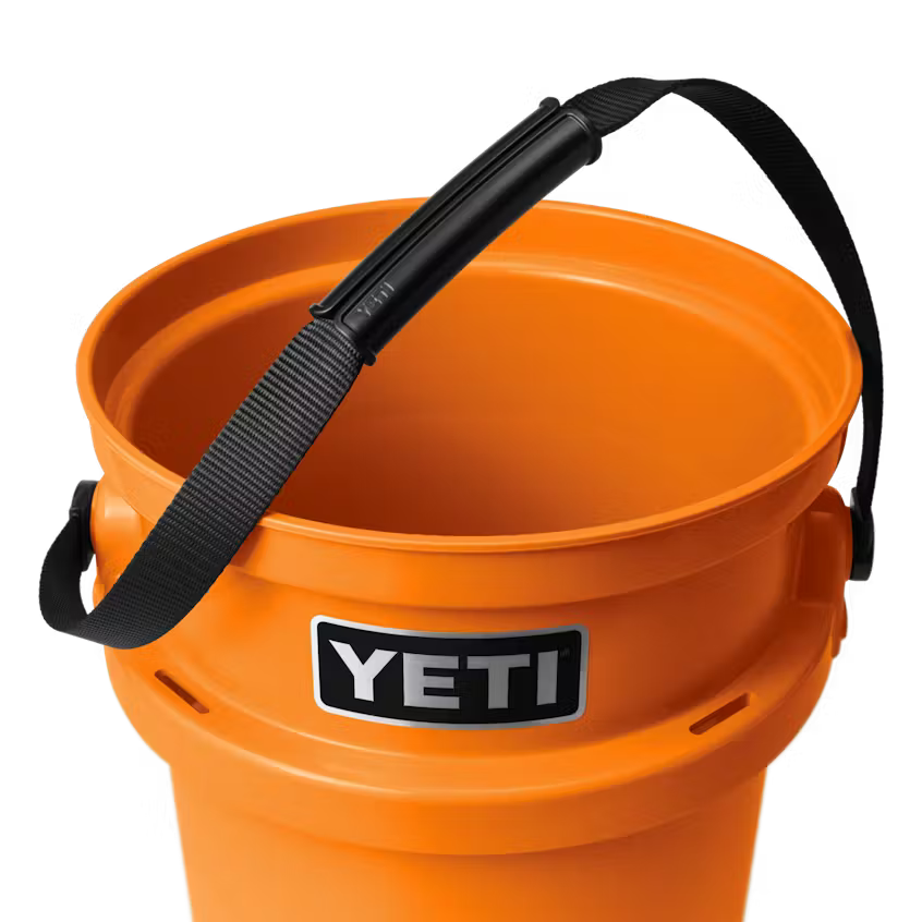 YETI CUBETA LOADOUT 5-GALLON BUCKET - KING CRAB ORANGE
