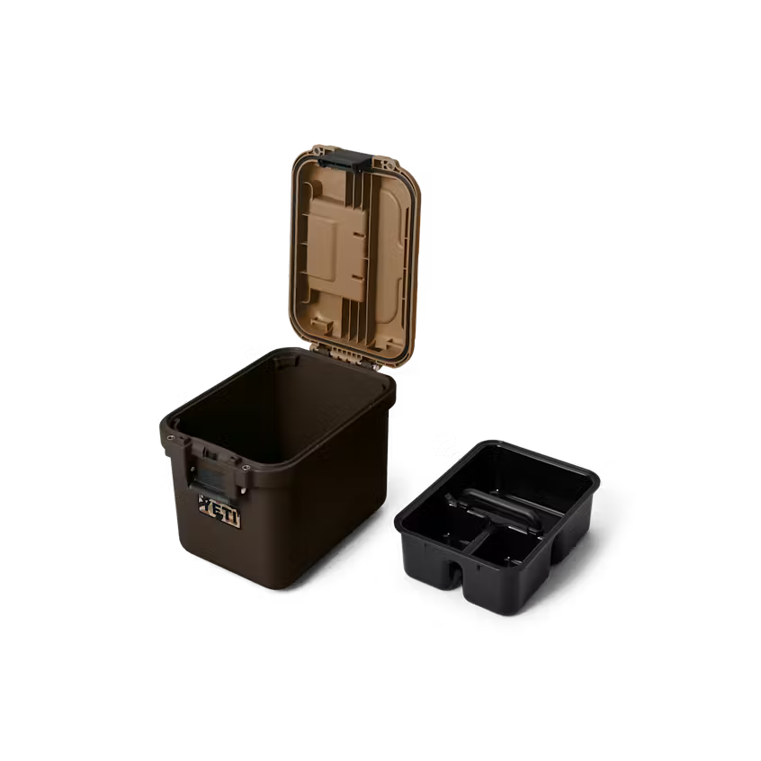 YETI LOADOUT GOBOX 15 GEAR CASE - WETLANDS BROWN