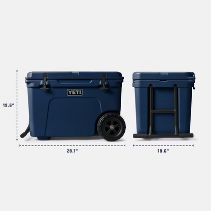 TUNDRA® HAUL WHEELED COOLER NAVY | Yeti Market