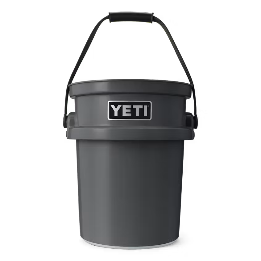 YETI CUBETA LOADOUT 5-GALLON BUCKET - CHARCOAL