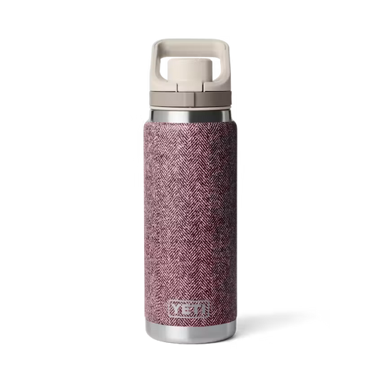 YETI RAMBLER 26 OZ  BOTTLE FLIP CHUG CAP RIVERHEAD RED