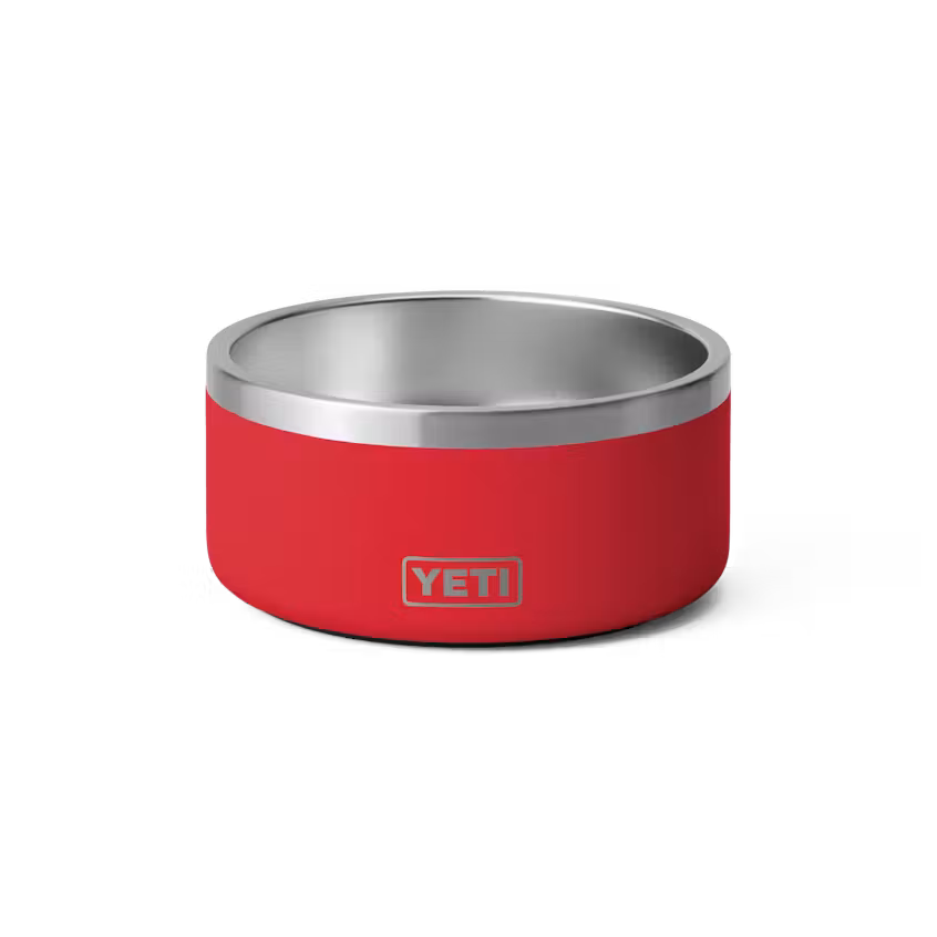 YETI BOOMER 4 DOG BOWL RESCUE RED | Yeti Market