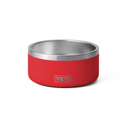 YETI BOOMER 4 DOG BOWL RESCUE RED | Yeti Market