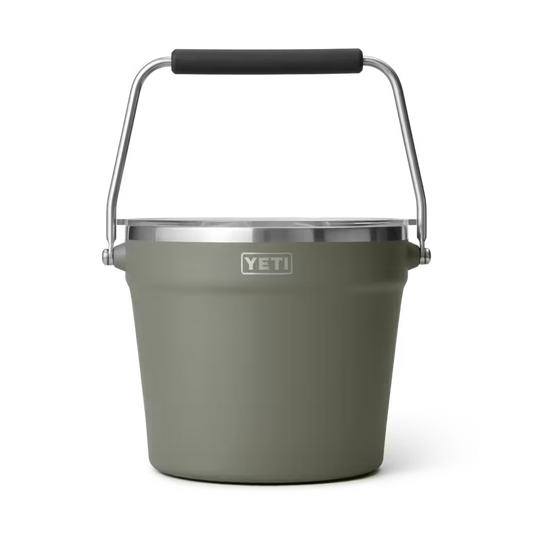 YETI RAMBLER BEVERAGE BUCKET PAMPA GREEN | Yeti Market