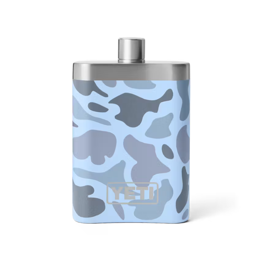 YETI RAMBLER FLASK BLUE CAMO | Yeti Market