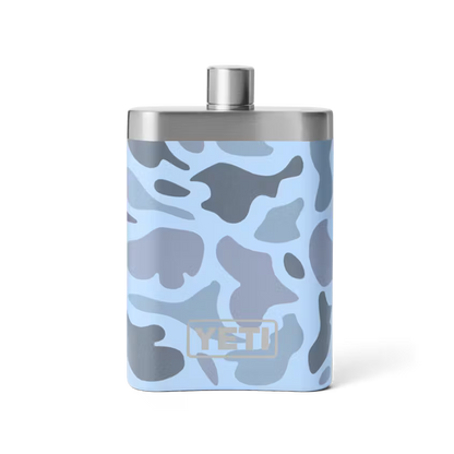 YETI RAMBLER FLASK BLUE CAMO | Yeti Market