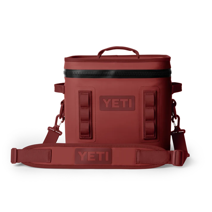 HIELERA SUAVE YETI HOPPER FLIP 12 SOFT COOLER STAG RED | Yeti 