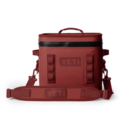 HIELERA SUAVE YETI HOPPER FLIP 12 SOFT COOLER STAG RED | Yeti 