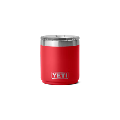 YETI RAMBLER 10 OZ STACKABLE LOWBALL RESCUE RED | Yeti Market
