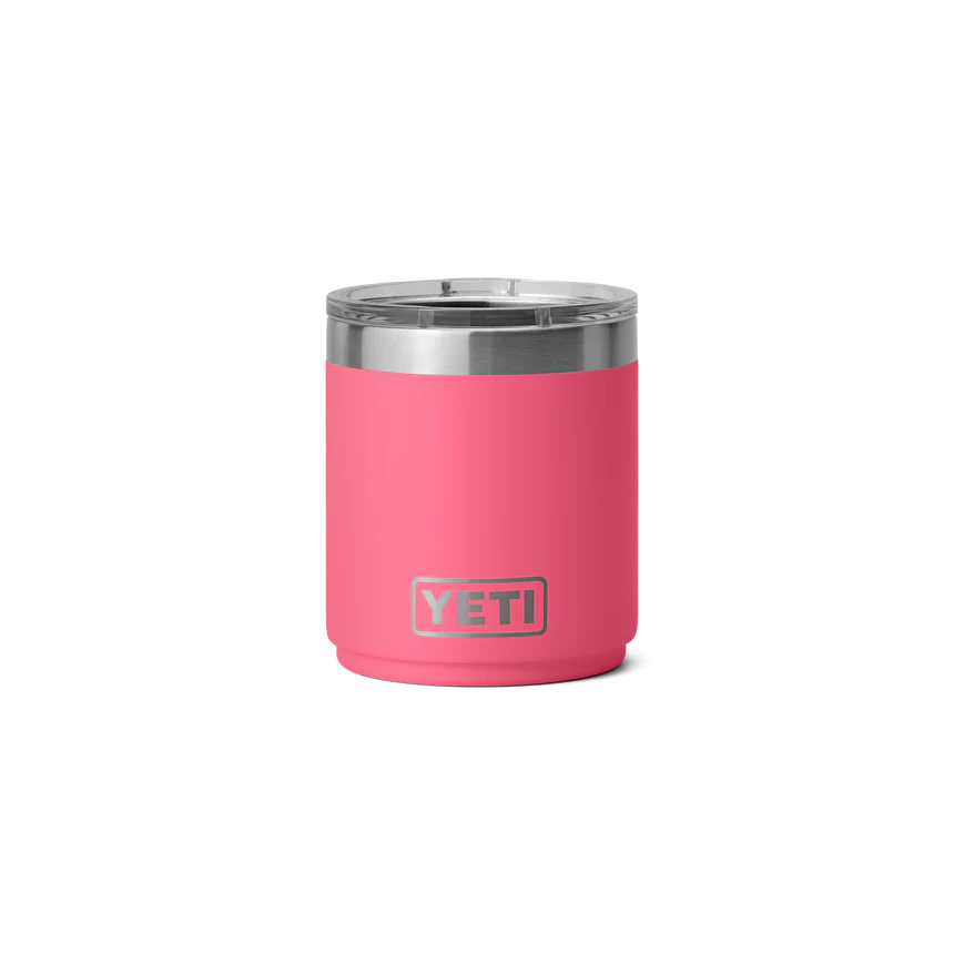 YETI RAMBLER 10 OZ STACKABLE LOWBALL TROPICAL PINK | Yeti Market