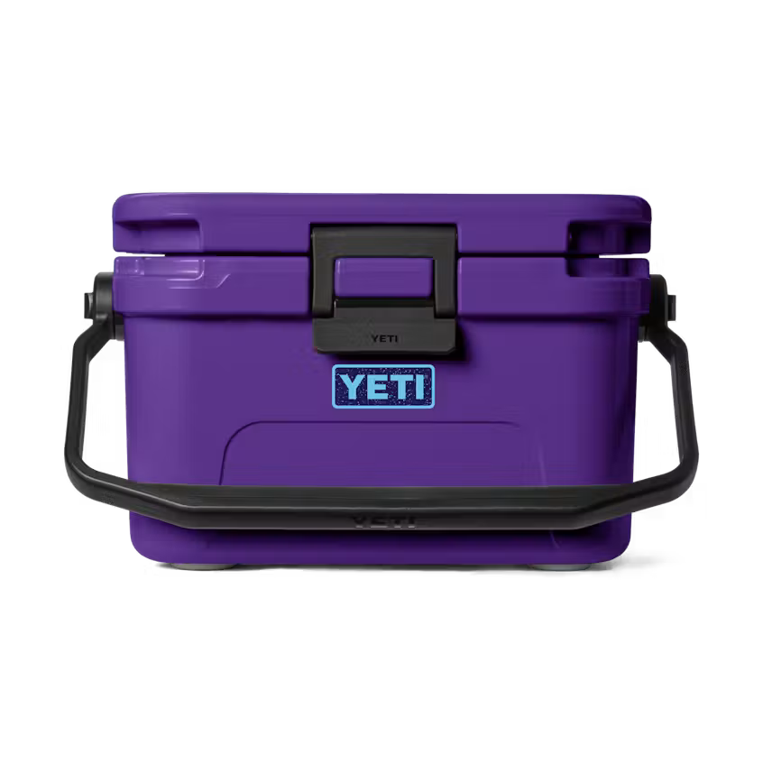 HIELERA RIGIDA YETI ROADIE 8 HARD COOLER - PACE PURPLE