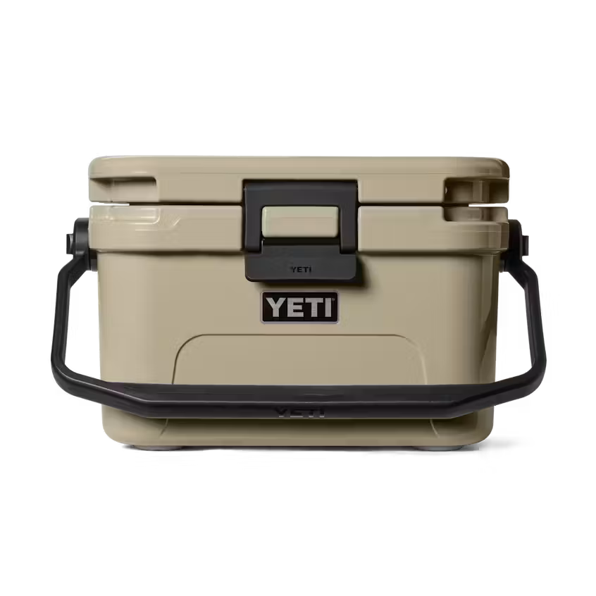 HIELERA RIGIDA YETI ROADIE 8 HARD COOLER - TAN