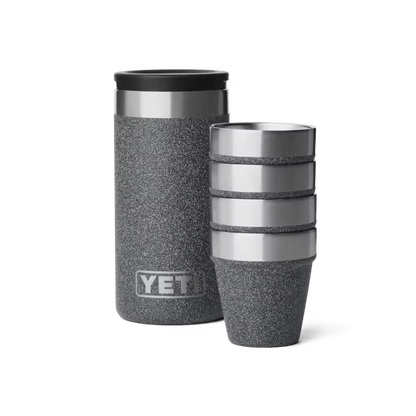 YETI SHOT GLASSES BLACK STONE | Yeti Market