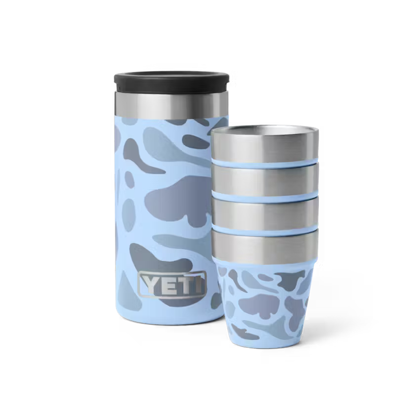 YETI SHOT GLASSES BLUE CAMO | Yeti Market
