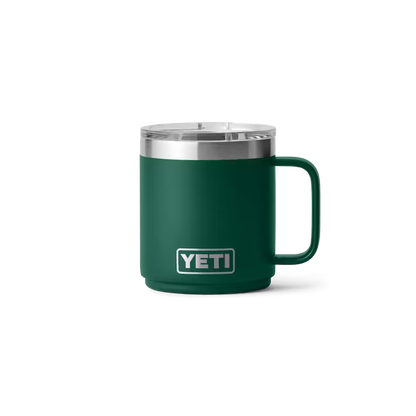 RAMBLER® 10 OZ STACKABLE MUG BLACK FOREST GREEN | Yeti Market