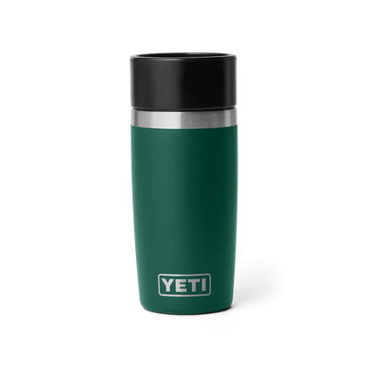 yeti 12 oz travel bottle hotshot black forest green