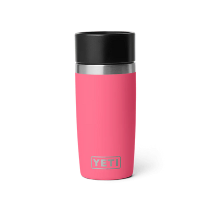 yeti 12 oz travel bottle hotshot tropical pink