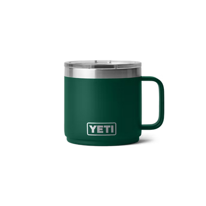 YETI RAMBLER 14 OZ MUG BLACK FOREST GREEN | Yeti Market