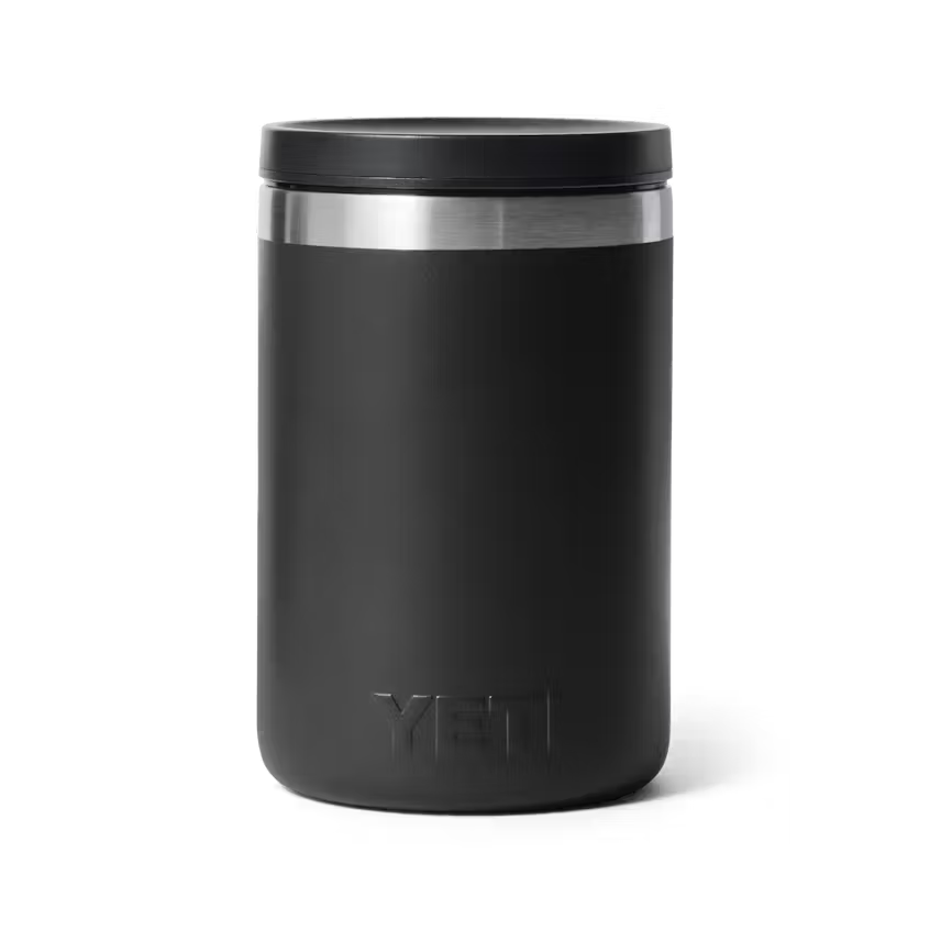 FOOD JAR 16 OZ NEGRO