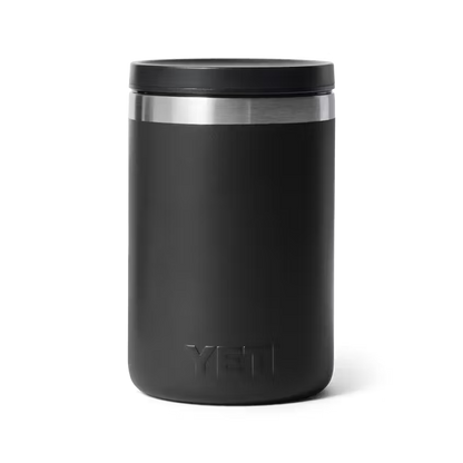 FOOD JAR 16 OZ NEGRO
