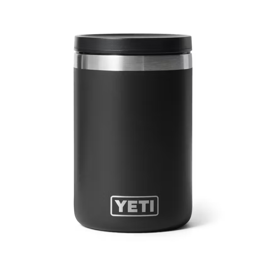 FOOD JAR 16 OZ NEGRO