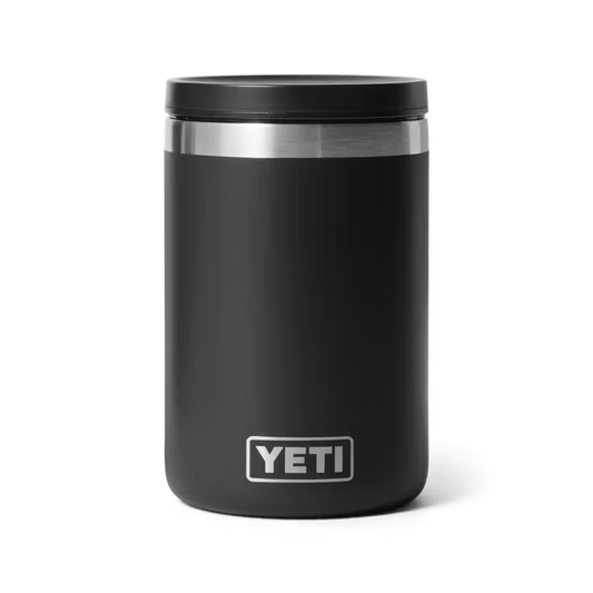 FOOD JAR 16 OZ NEGRO