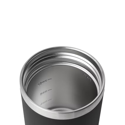 FOOD JAR 16 OZ NEGRO